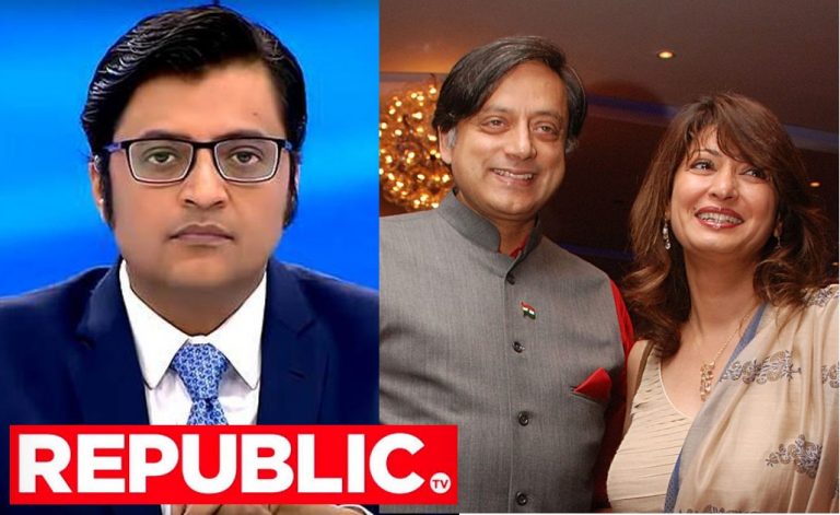 Delhi court orders FIR against Arnab Goswami, Republic TV on Shashi Tharoor’s complaint of ‘stealing’ Sunanda death probe documents