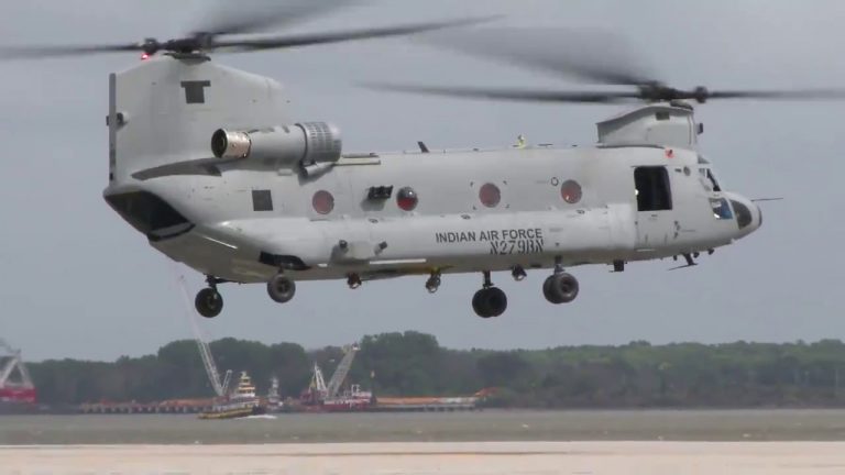 India receives first batch of 4 Chinook heavy-lift helicopters from USA