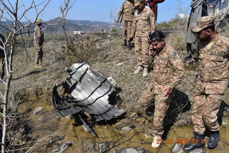 Picture circulated as wreckage of Indian jet turns out to be one of Pakistan’s F16 shot down by India: Reports