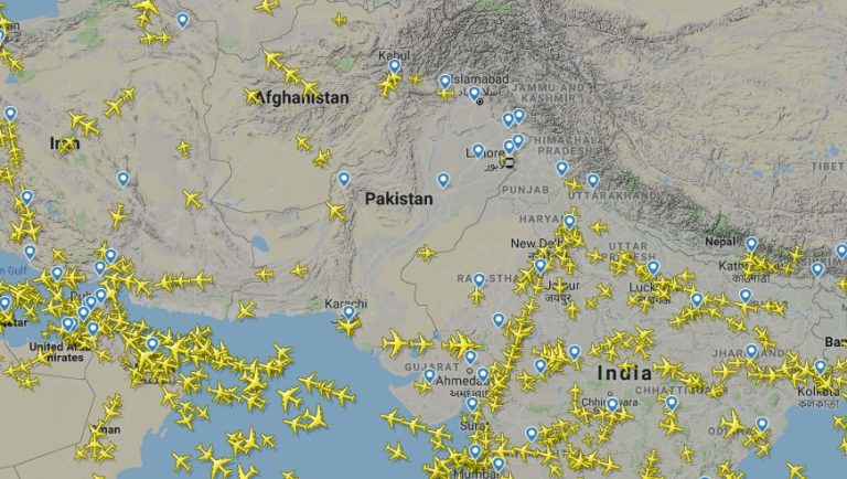 Indo-Pak tension: Several flights flying over Pakistan return or divert route to avoid Pakistani airspace