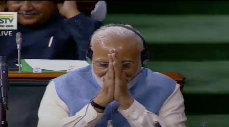 There were 13 Prime Ministers before me, but the PM’s chair in Lok Sabha has the names of only 3 of them: PM Modi