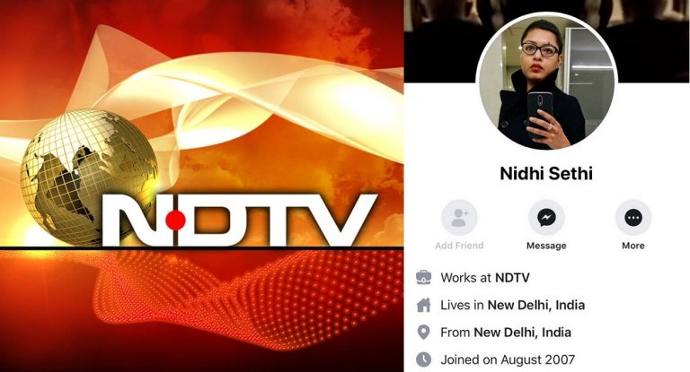 NDTV suspends Deputy News Editor for celebrating Pulwama terror attack, may take further action