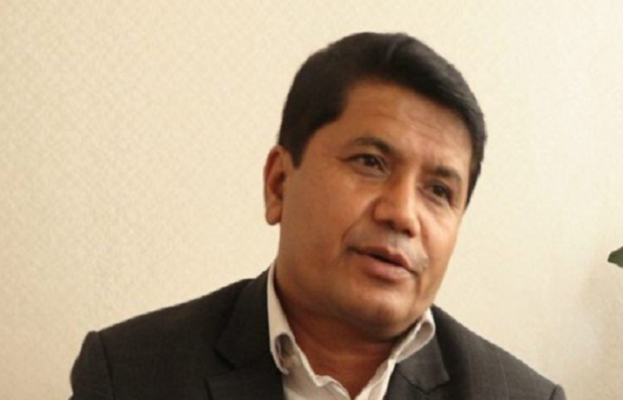 Nepal's Minister of Tourism and Civil Aviation Rabindra Adhikari.