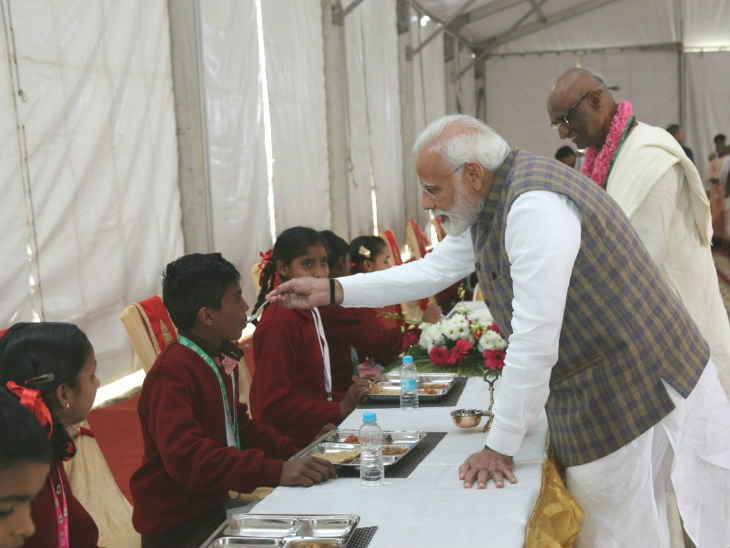 Cow is an important part of our culture and tradition: Modi in Vrindavan