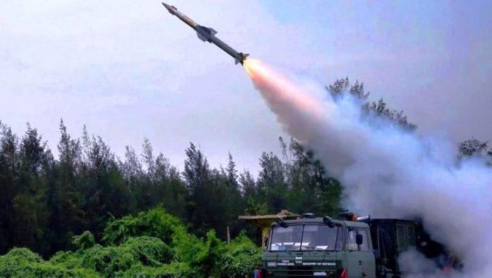 QRSAM was test fired from Chandipur in Odisha