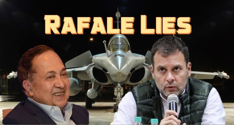 N Ram competes with Rahul Gandhi in spreading lies about the Rafale deal