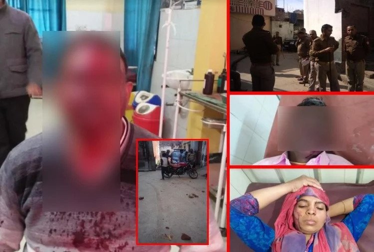 Communal violence between Dalits and Muslims in Uttar Pradesh leaves several people injured