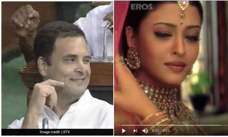 First time witnessed ‘aankhon ki gustakiyan’ scenes in the Parliament: PM Modi takes a dig at Rahul Gandhi