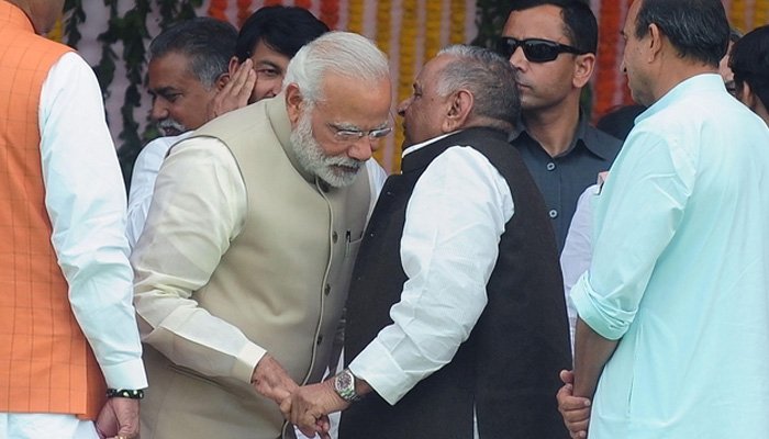 Samajwadi Party’s Mulayam Singh Yadav roots for Narendra Modi as Prime Minister for second term