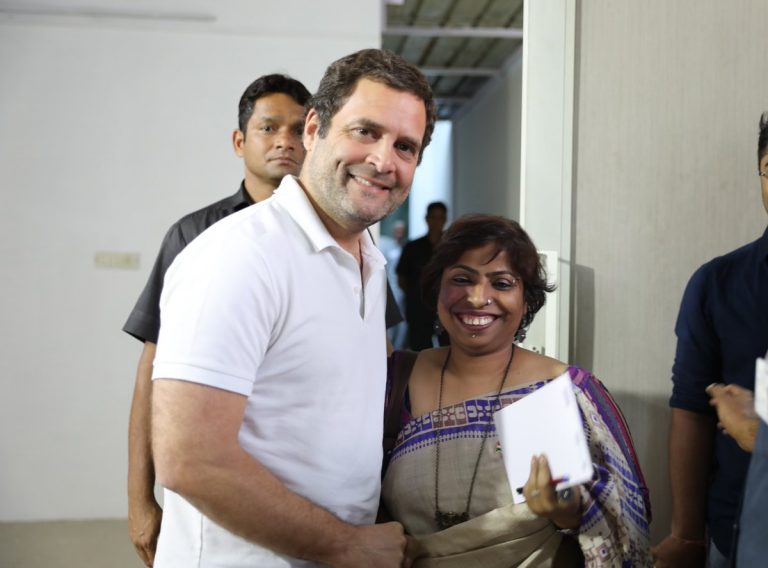 Holy f*ck! Rahul Gandhi follows Congress-friendly troll who had declared that only her and the former Amethi MP’s voices matter