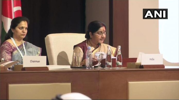 EAM was addressing the OIM conclave held in Abu Dhabhi