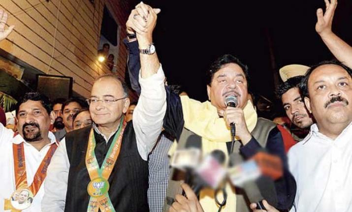 Jaitley wishes luck to Congress on accepting Shatrughan Sinha, says ‘our problem is now yours’