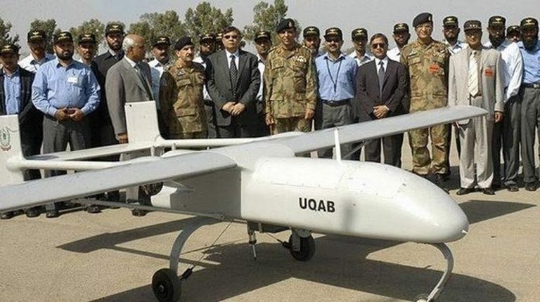 Pakistani drone shot down by Indian Air Force using air to air missile on Rajasthan border
