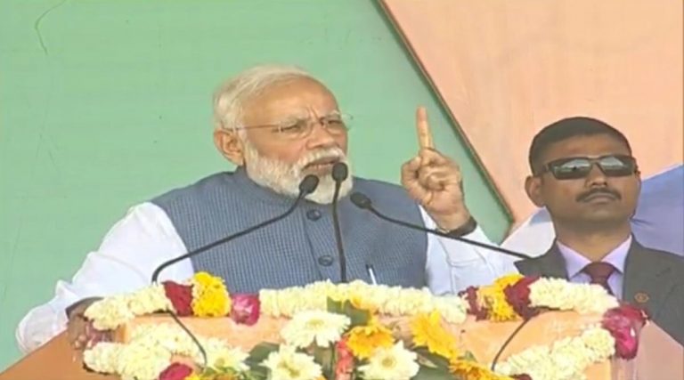 Congress party now doing international mahamilawat with Pakistan for political benefits: PM Modi