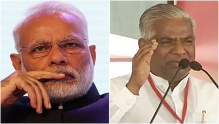 In a yet another display of uncultured behaviour Karnataka Congress leader calls PM Modi “Namard”
