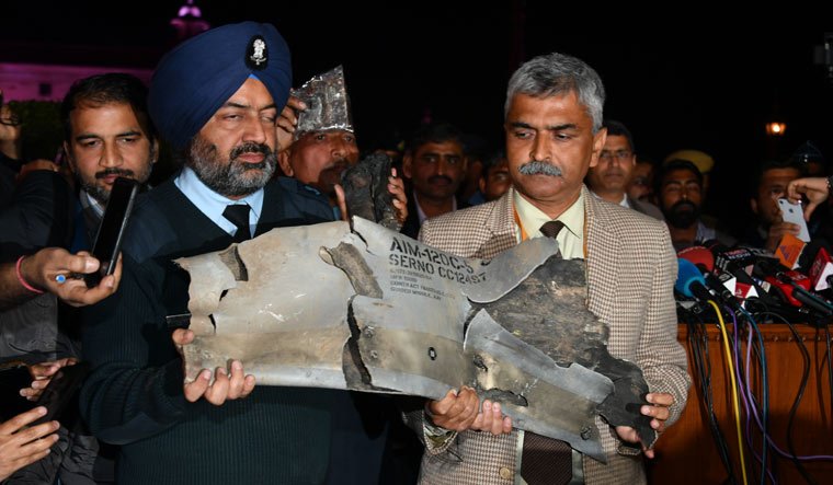 Caught red-handed, Pakistanis spread fake news that the missile used to target Indian military assets does not belong to them