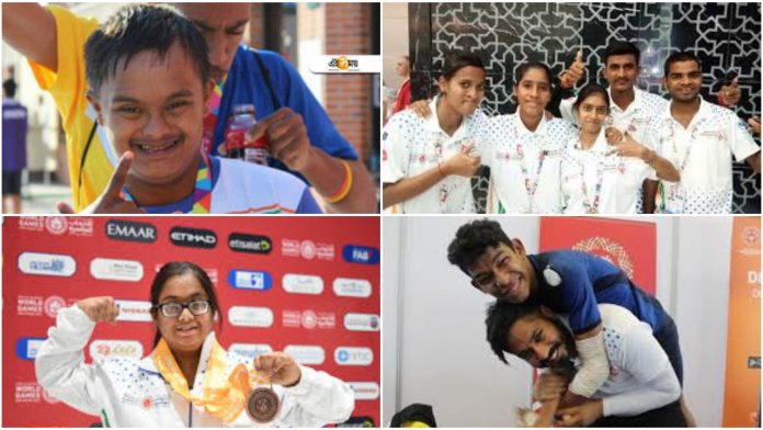 India bagged a whooping 368 medals at the special olympics in Abu Dhabi