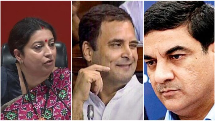 Smriti Irani says Rahul Gandhi's family has institutionalised corruption