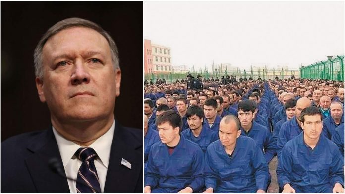 Mike Pompeo took a strong stand against Uighur detention camps in China