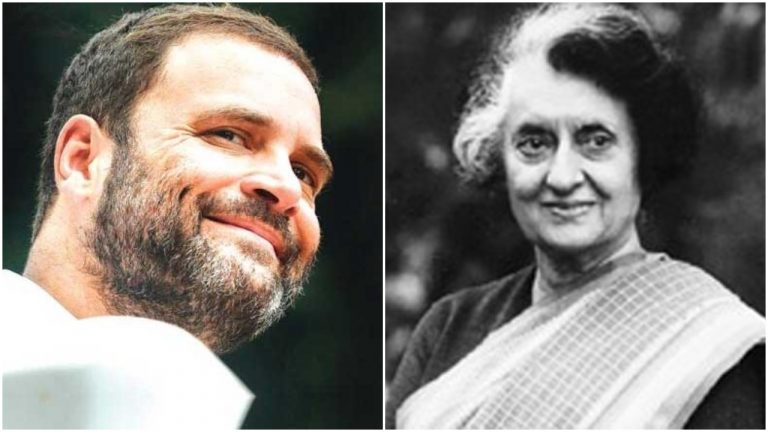 Rahul Gandhi goes back to Indira Gandhi’s ‘gareebi hatao’ punchline while lying about Modi’s track record