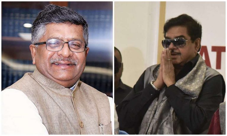 Bihar: Shatrughan Sinha given the boot, Union Minister Ravi Shankar Prasad to contest from Patna Sahib