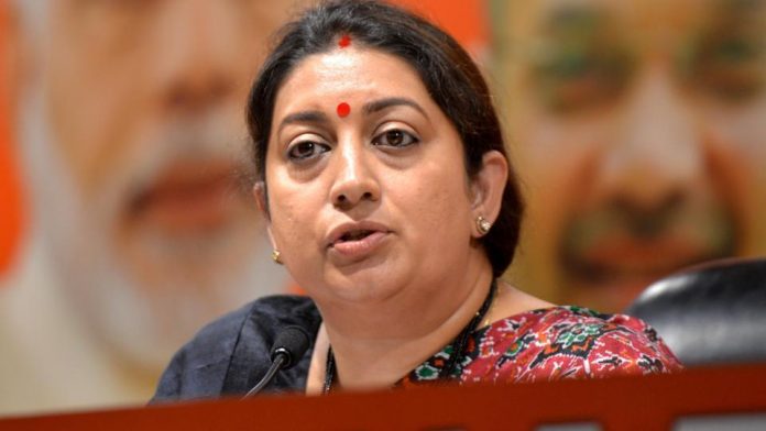 Smriti Irani to stay in amethi before the elections
