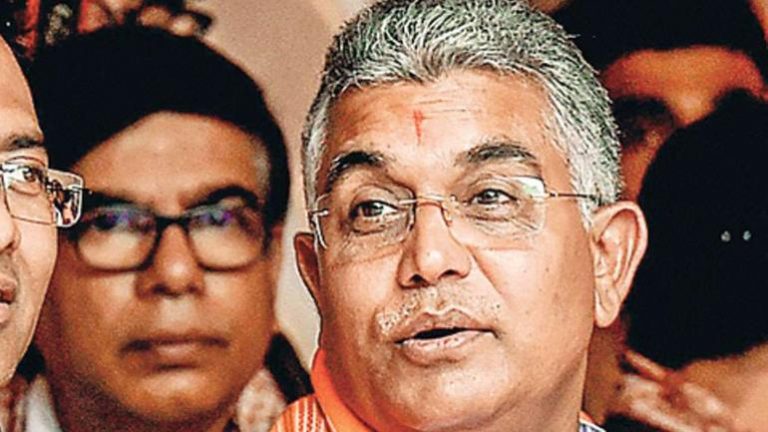 West Bengal BJP Chief Dilip Ghosh claims that TMC will not win a single seat in first 3 phases of Lok Sabha election