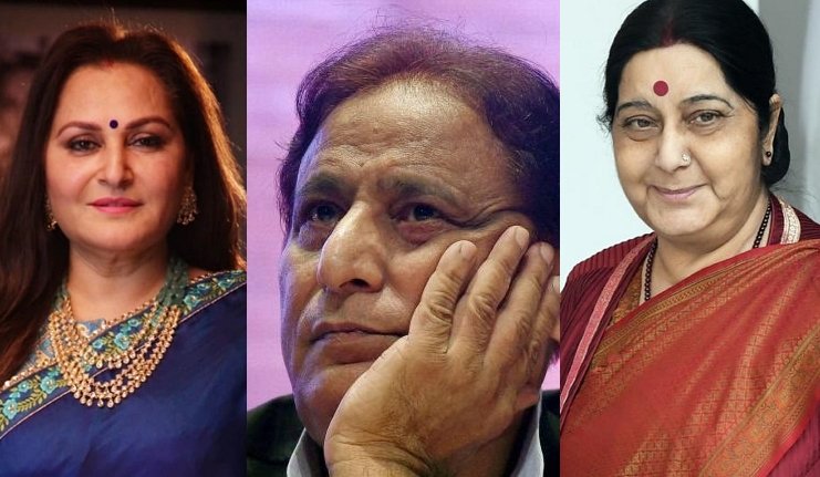 ‘Draupadi being disrobed in Rampur’: Sushma Swaraj seeks ‘Bhishma Pitahmah’ Mulayam Yadav’s response on Azam Khan’s remark