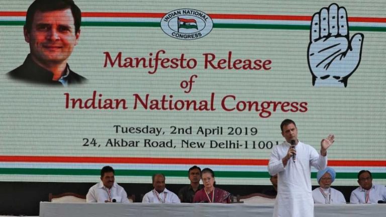 Congress’ hollow manifesto and false promises: Rahul Gandhi expects people to drop patriotism and pick up the crumbs he throws at us