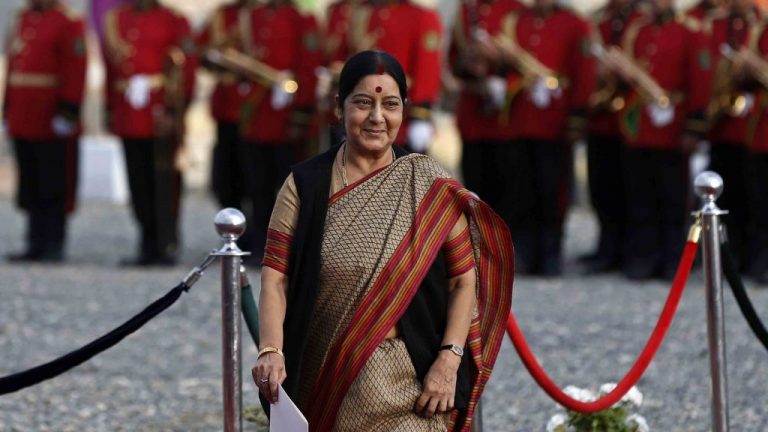 Modi ministers in five years – External Affairs Minister Sushma Swaraj