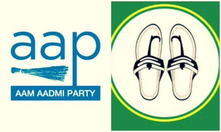 Jhaadu meets the Chappal: Aam Aadmi Party forges an alliance with Jannayak Janata Party for Haryana