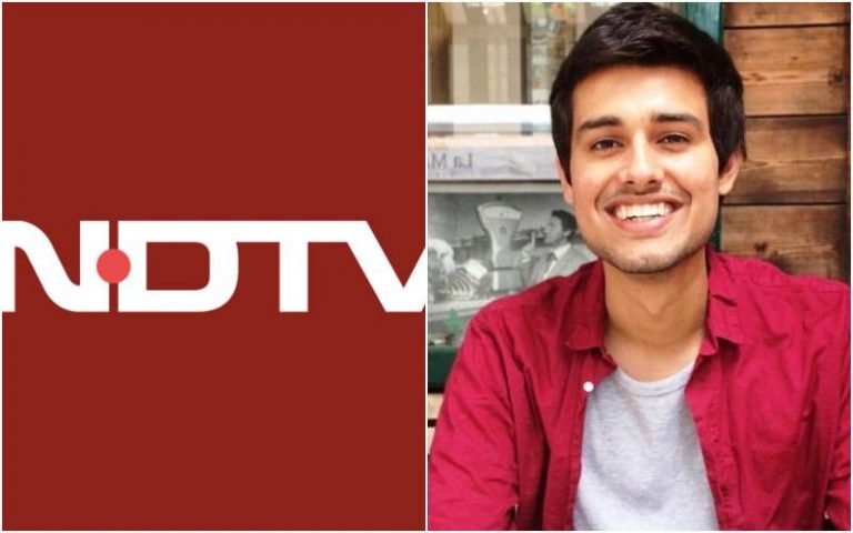 Fake news channel NDTV hires fake news peddler Dhruv Rathee, to bust fake news this election