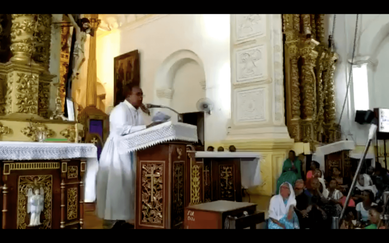Goa: Christian priest incites people by claiming minorities will be burnt if BJP returns to power