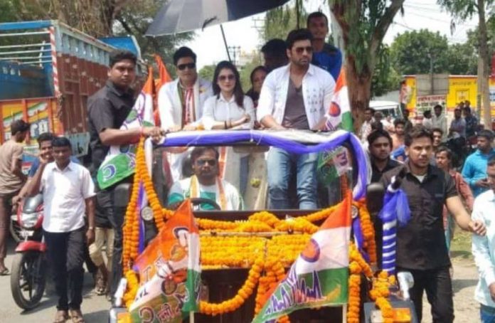 MHA has sought a report after Bangadeshi actor Ferdous was found campaigning in WB