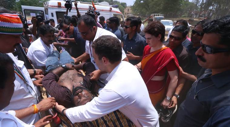 The ‘healing touch’ and Gandhis’ own country: As angels from heaven spread their healing touch, heathens tried to spread canards