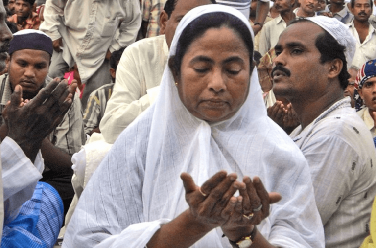 Mamata Banerjee reads out Urdu sher and blames EVMs to take on BJP
