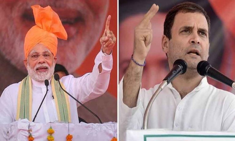As Congress says BJP raising Gyanvapi issue because of dwindling popularity, new survey says 44.77% happy with PM Modi, 44.44% unhappy with Rahul
