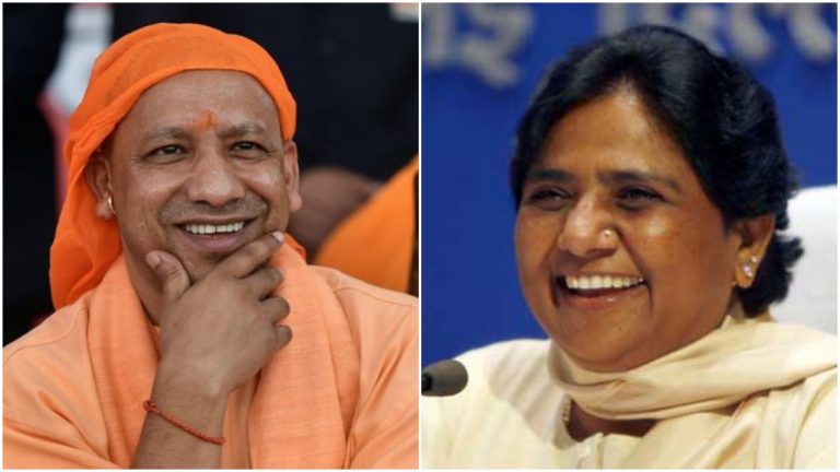Election Commission bars Yogi Adityanath and Mayawati from campaigning for making communal speeches