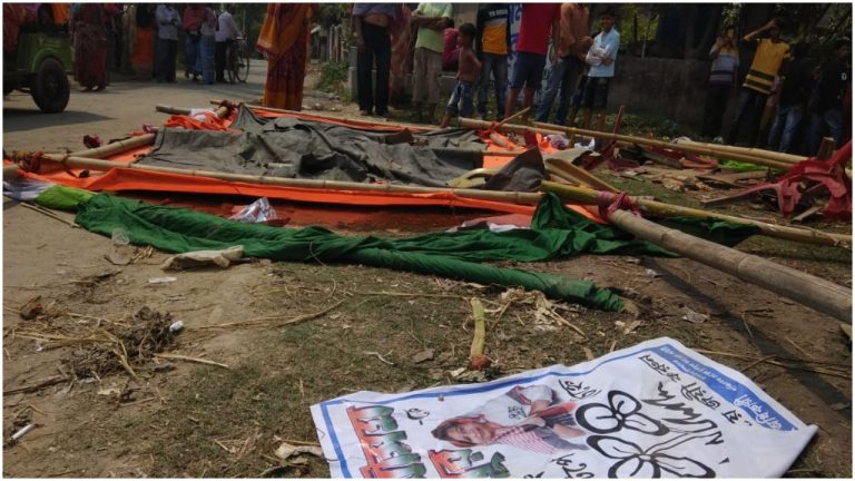 West Bengal: Presiding officer, polling agent cast vote on behalf of voters, bombs thrown at polling stations