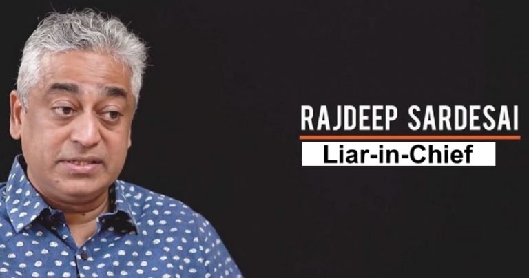 ‘Journalist’ Rajdeep Sardesai shamelessly twists PM Modi’s comment on Congress’ ‘Hindu terror’ bogey