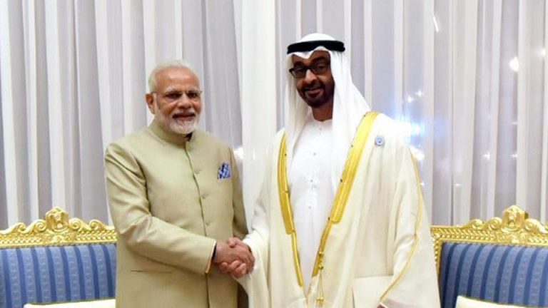Sheikh Khalifa awards Prime Minister Modi the prestigious Zayed Medal
