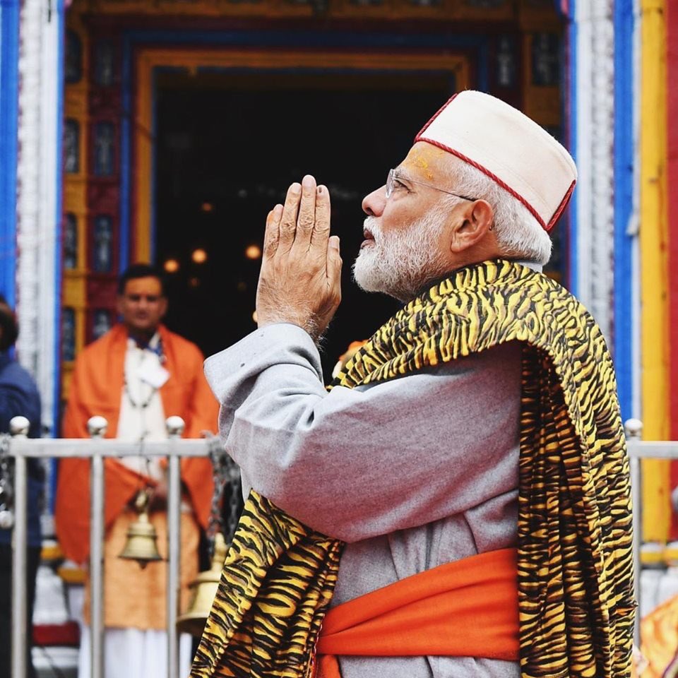 PM Modi is on a two-day visit to Kedarnath and Badrinath