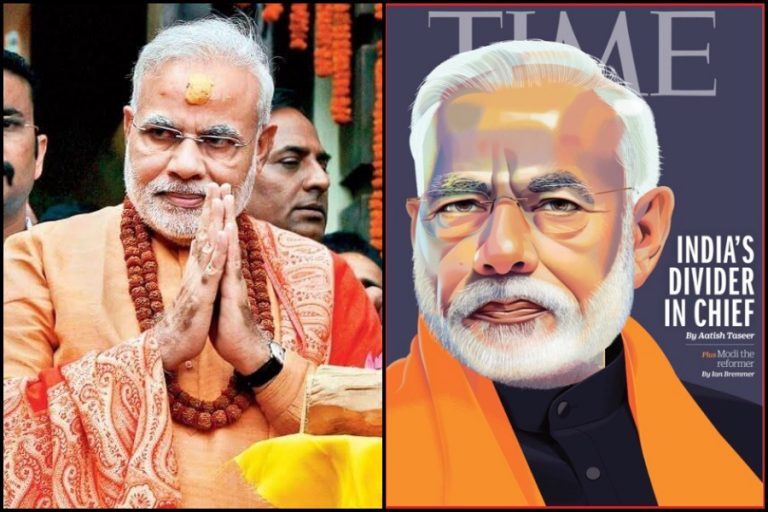 TIME magazine cover shows the globalization of Hinduphobia