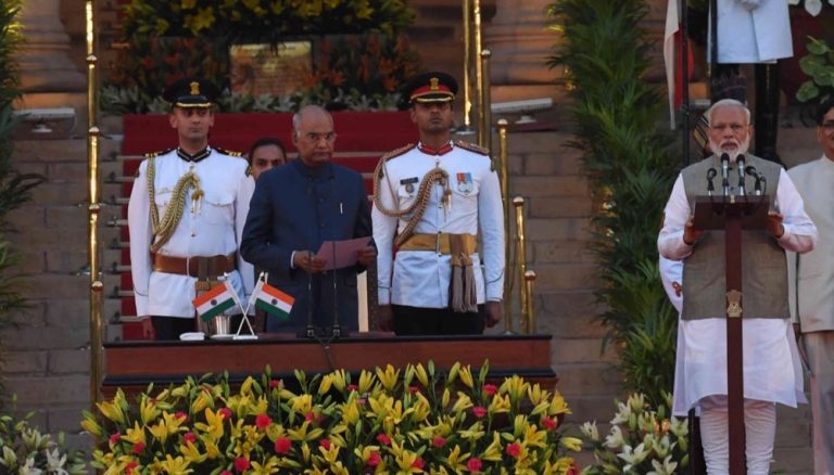 Full list of the ministers in the new union government that took oath along with Prime Minister Narendra Modi