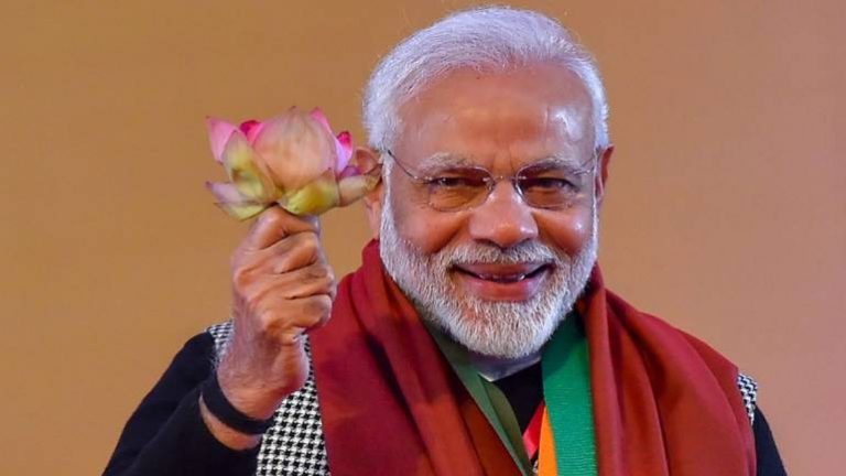 Together we grow, together we prosper, India wins yet again: PM Modi hails India’s mandate