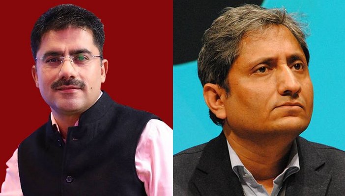 ‘Journalist sitting in a political party’s lap is calling others godi media’, Aaj Tak’s Rohit Sardana hits out at NDTV’s Ravish Kumar