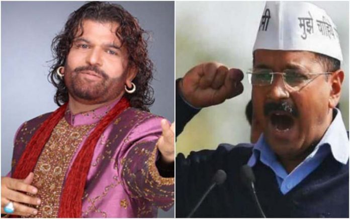 Hans Raj Hans has threatened Kejriwal with a defamation suit
