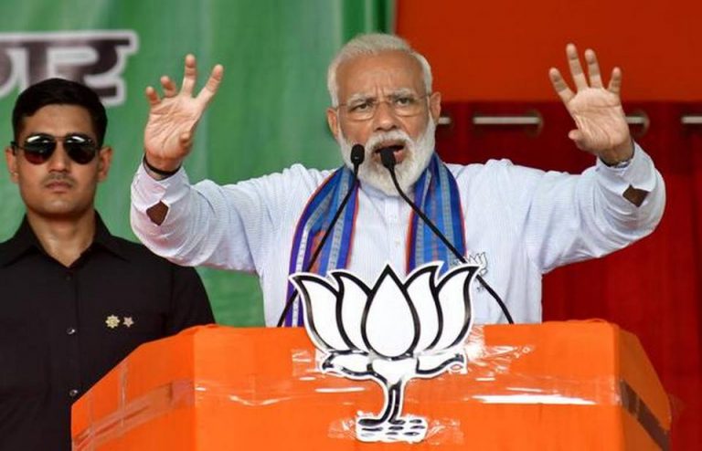 PM Modi attacks Rahul Gandhi saying “Your father’s life ended as Bhrashtachari No. 1”, rattles Congress leaders