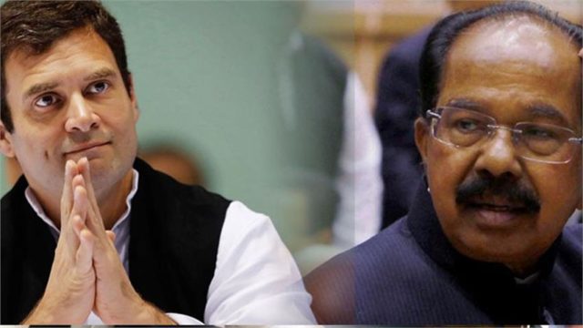 Veerappa Moily adds to the Rahul resignation drama, says no question of finding a person outside the family
