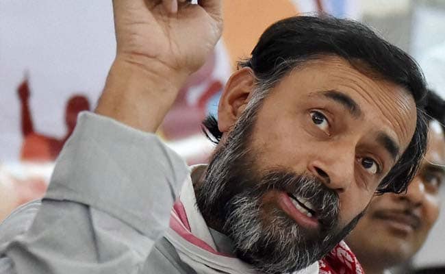Congress must die: Expelled AAP leader and Swaraj India President Yogendra Yadav